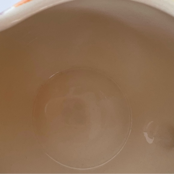 Vintage Hand Painted Cabana Stripes Sugar & Creamer Canhome Thailand - Picture 5 of 11